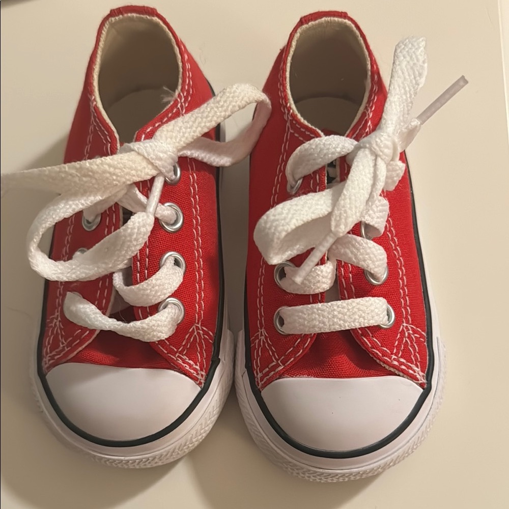Converse Kids Red Sneakers